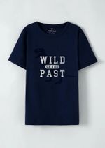 Camiseta Manga Curta Infantil Menino Em Malha De Algodão