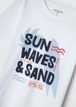 Camiseta Manga Curta Infantil Menino Em Malha De Algodão