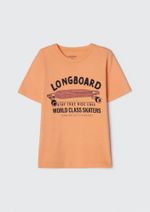 Camiseta Manga Curta Infantil Menino Em Malha De Algodão