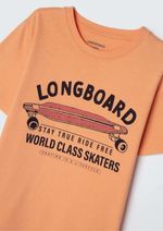 Camiseta Manga Curta Infantil Menino Em Malha De Algodão