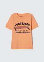 Camiseta Manga Curta Infantil Menino Em Malha De Algodão