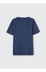 Camiseta Manga Curta Infantil Menino Em Malha De Algodão