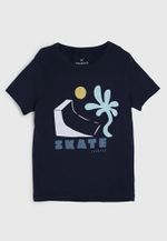 Camiseta Manga Curta Infantil Menino Em Malha De Algodão