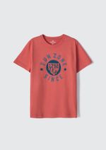 Camiseta Manga Curta Infantil Menino Em Malha De Algodão