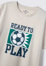 Camiseta Manga Curta Infantil Menino Em Malha De Algodão