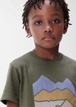 Camiseta Manga Curta Infantil Menino Em Malha De Algodão