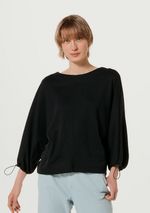 Blusa Feminina Com Manga Bufante