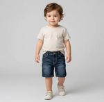 Bermuda Jeans Infantil Puc