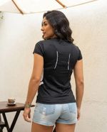 Blusa Fitness Feminina Em Poliamida