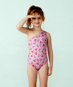 Maiô Menina Com Proteção Solar