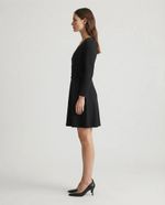 Vestido Curto Transpassado Com Faixa 