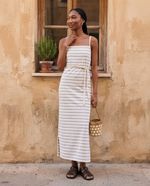 Vestido Midi Texturizado Eco