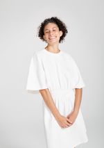Vestido Curto Em Malha Evasê