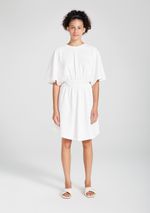 Vestido Curto Em Malha Evasê