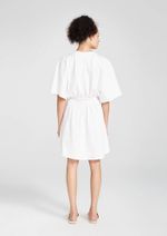 Vestido Curto Em Malha Evasê