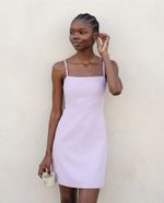 Vestido Curto Em Viscolinho
