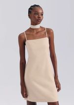 Vestido Curto Em Viscolinho