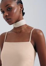 Vestido Curto Em Viscolinho