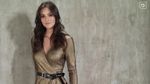 Vestido Elaborado Em Shape Ajustado E Decote Transpassado 