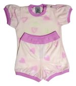 Pijama Bebê 2 Peças Em Algodão