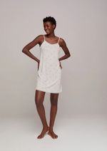 Camisola Feminina Alças Finas Em Viscose Com Estampa