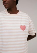 Camisola Feminina Listrada Com Estampa