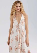 Vestido Midi Estampado
