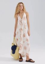 Vestido Midi Estampado
