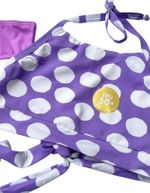 Biquíni Infantil Top Halter Neck Em Poá