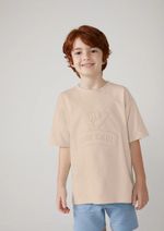 Shorts Infantil Menino Em Malha Texturizada Com Amarração