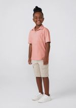 Camisa Polo Infantil Menino Comfort Em Malha De Viscose