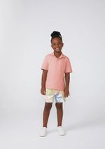 Camisa Polo Infantil Menino Comfort Em Malha De Viscose