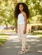 Calça Infantil Menina Jogger