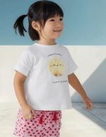 Blusa Infantil Modelagem Box Com Cavas Deslocadas