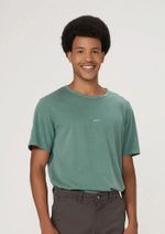 Camiseta Masculina Regular Em Malha De Algodão