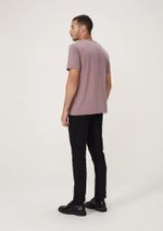 Camiseta Masculina Regular Em Malha De Algodão