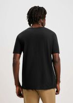 Camiseta Masculina Regular Em Malha De Algodão
