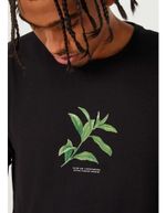 Camiseta Masculina Regular Em Malha De Algodão