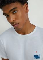 Camiseta Masculina Regular Em Malha De Algodão