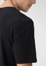 Camiseta Masculina Regular Em Malha De Algodão