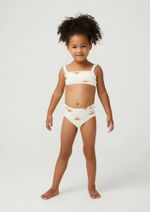 Biquíni Infantil Com Proteção Solar Uv Toddler