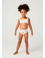 Biquíni Infantil Com Proteção Solar Uv Toddler