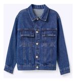 Jaqueta Infantil Oversized Jeans