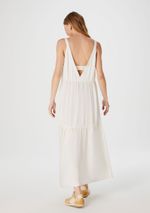 Vestido Midi Decote V + Top Avulso
