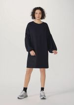 Vestido Feminino Com Mangas Bufantes