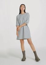 Vestido Feminino Curto Manga 3/4