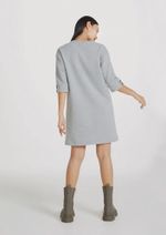 Vestido Feminino Curto Manga 3/4