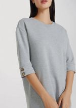 Vestido Feminino Curto Manga 3/4