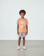 Pijama Curto Infantil Menino Estampado