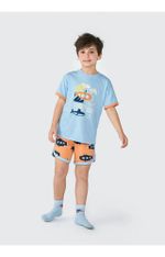 Pijama Curto Infantil Menino Estampado